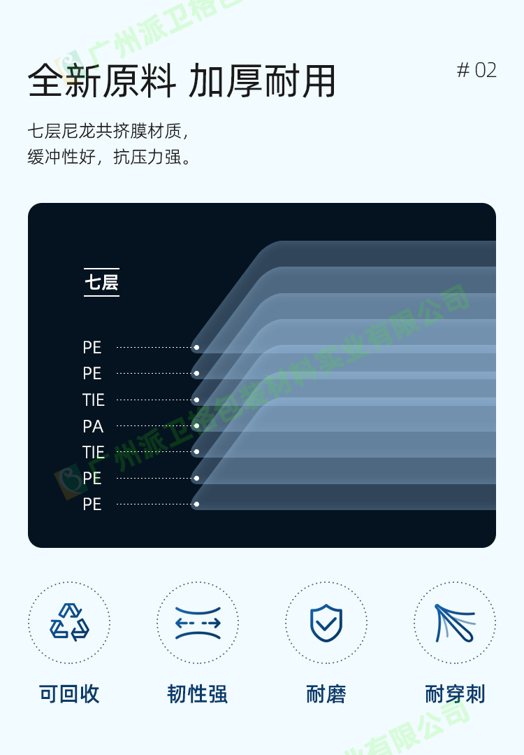 黑色膜手机气柱袋